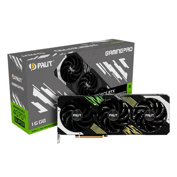 Palit GeForce RTX™ 4070 Ti SUPER 16GB GamingPro