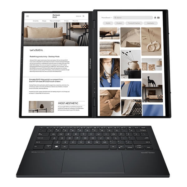 ASUS ZenBook Duo OLED UX8406CA-QL080W (90NB14X1-M00340) (2025)