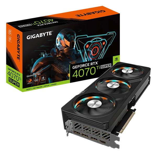 Gigabyte GeForce RTX™ 4070 Ti SUPER 16GB Gaming OC