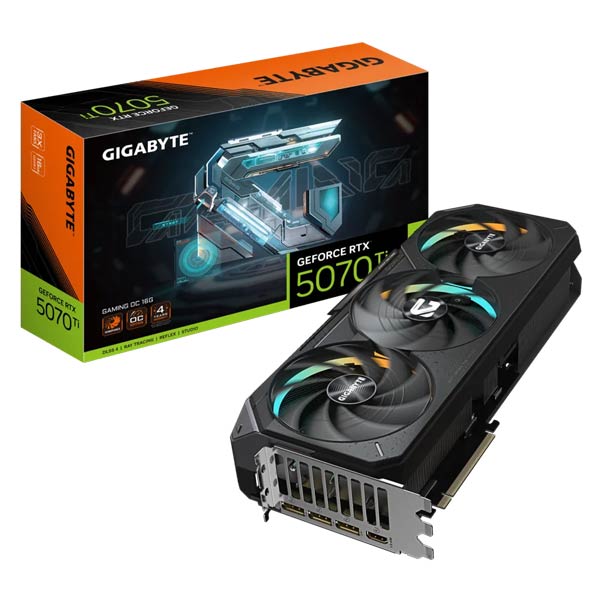 Gigabyte GeForce RTX™ 5070 Ti 16GB Gaming OC