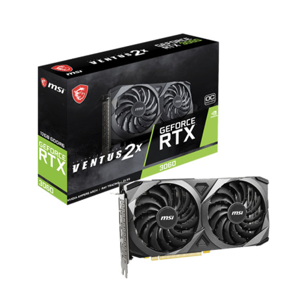 MSI GeForce RTX 3060 Gaming 2X 12GB OC