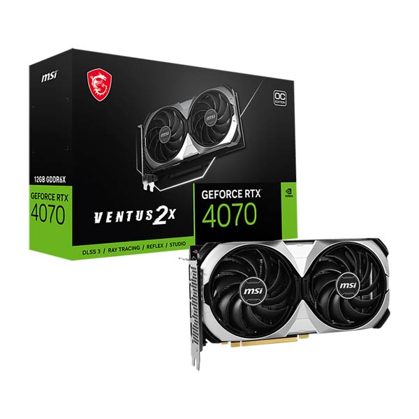 MSI GeForce RTX™ 4070 12GB VENTUS 2X OC