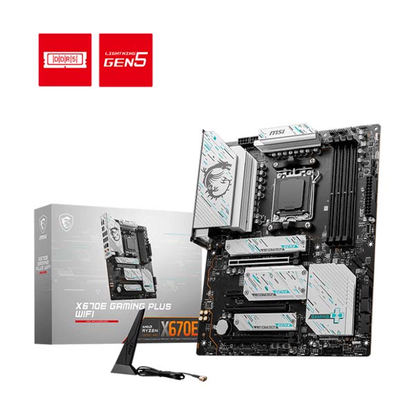 MSI X670E Gaming Plus WiFi Motherboard