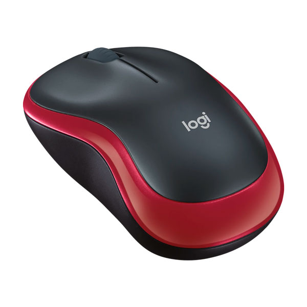 Logitech M185 Wireless Mouse Red