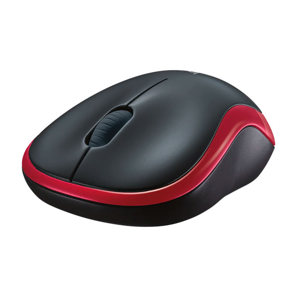 Logitech M185 Wireless Mouse Red