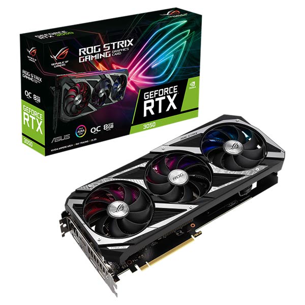 ASUS ROG Strix GeForce RTX 3050 8GB OC