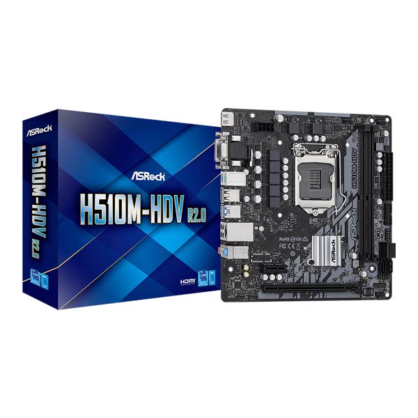 AsRock H510M-HDV R2.0 90-MXBG20-A0UAYZ