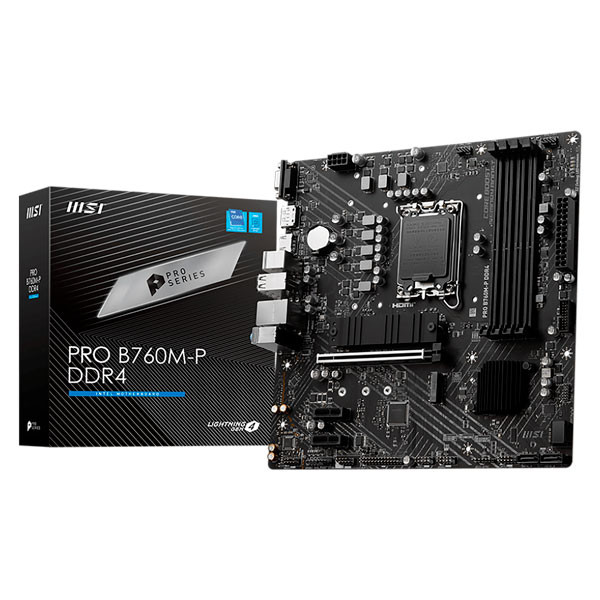 MSI PRO B760M-P DDR4 Motherboard