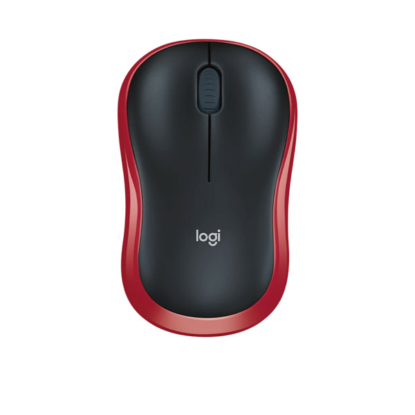 Logitech M185 Wireless Mouse Red