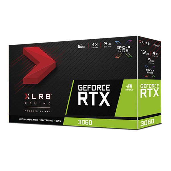 PNY GeForce RTX 3060 XLR8 Gaming REVEL EPIC-X RGB 12GB