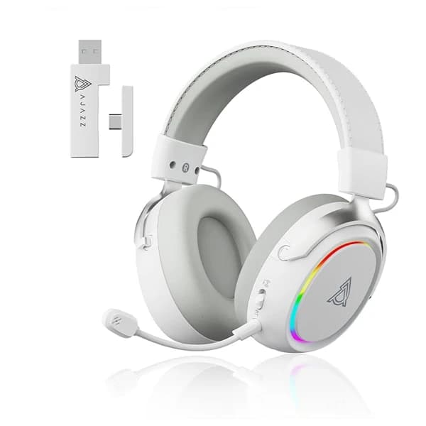 Ajazz AHM10 MAX White Gaming Headset