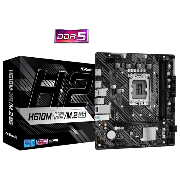 ASRock H610M-H2/M.2 D5 90-MXBML0-A0UAYZ