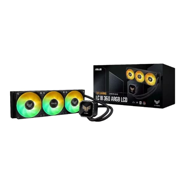 ASUS TUF Gaming LC III 360 ARGB LCD 90RC01A1-B0EAY0 Liquid CPU Cooler