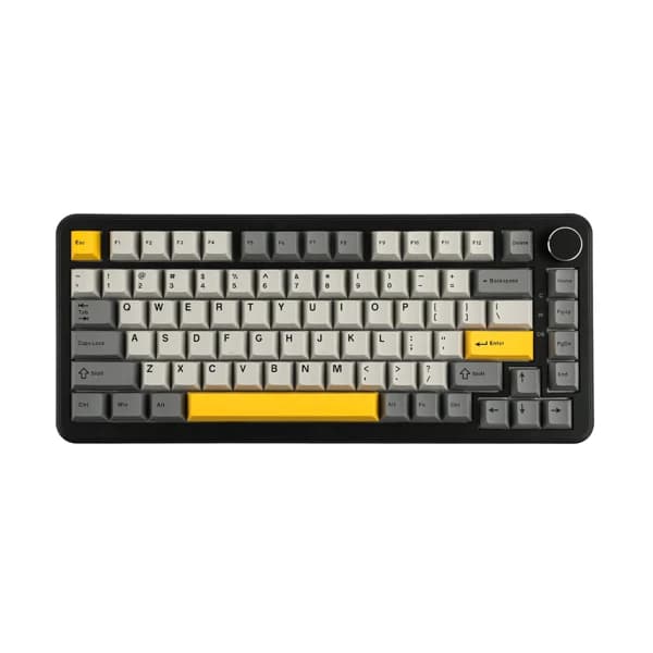 AJAZZ AK820 MAX HE Black-Gray-Yellow Mechanical Keyboard